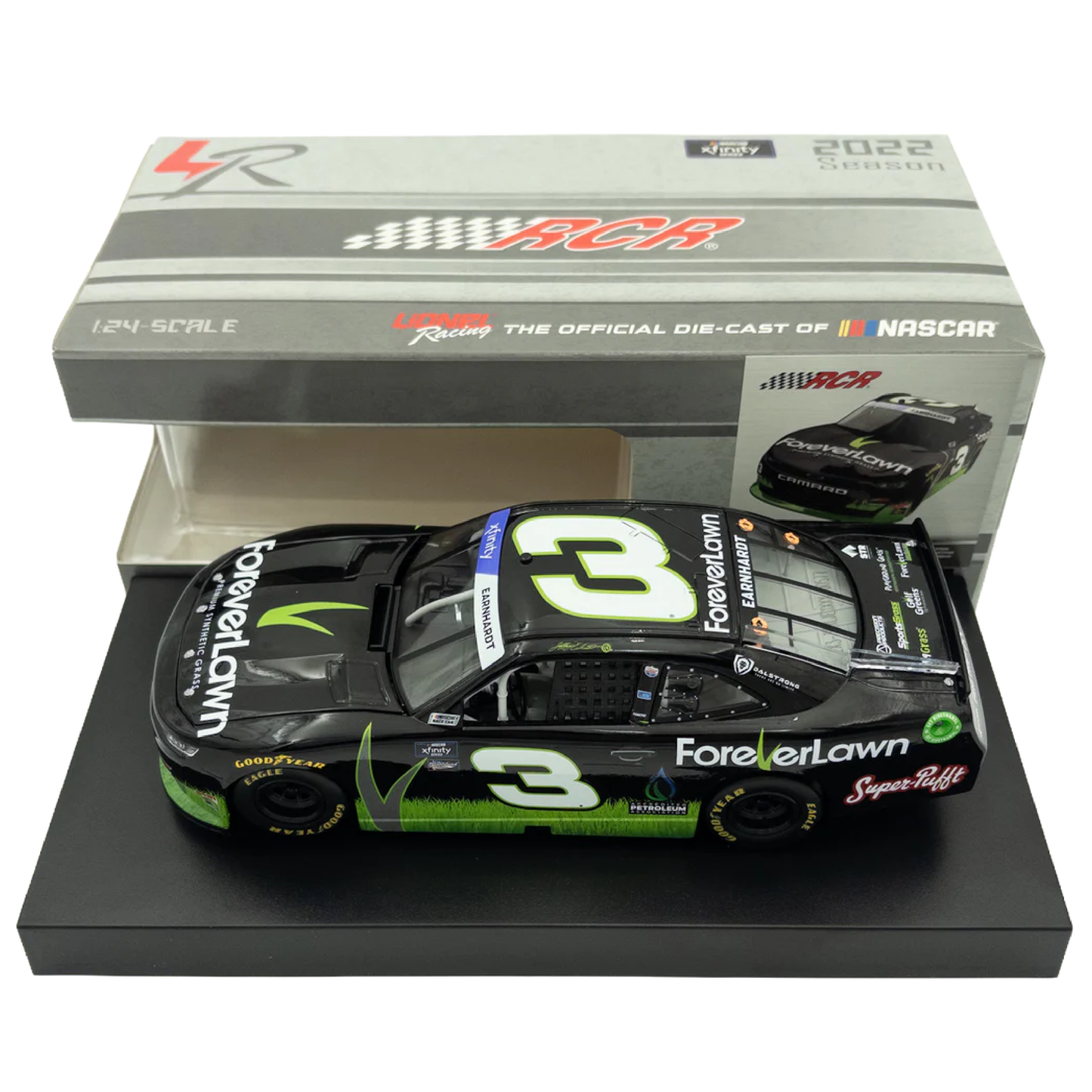 2022 Jeffrey Earnhardt #3 ForeverLawn - 1:24 Diecast Car