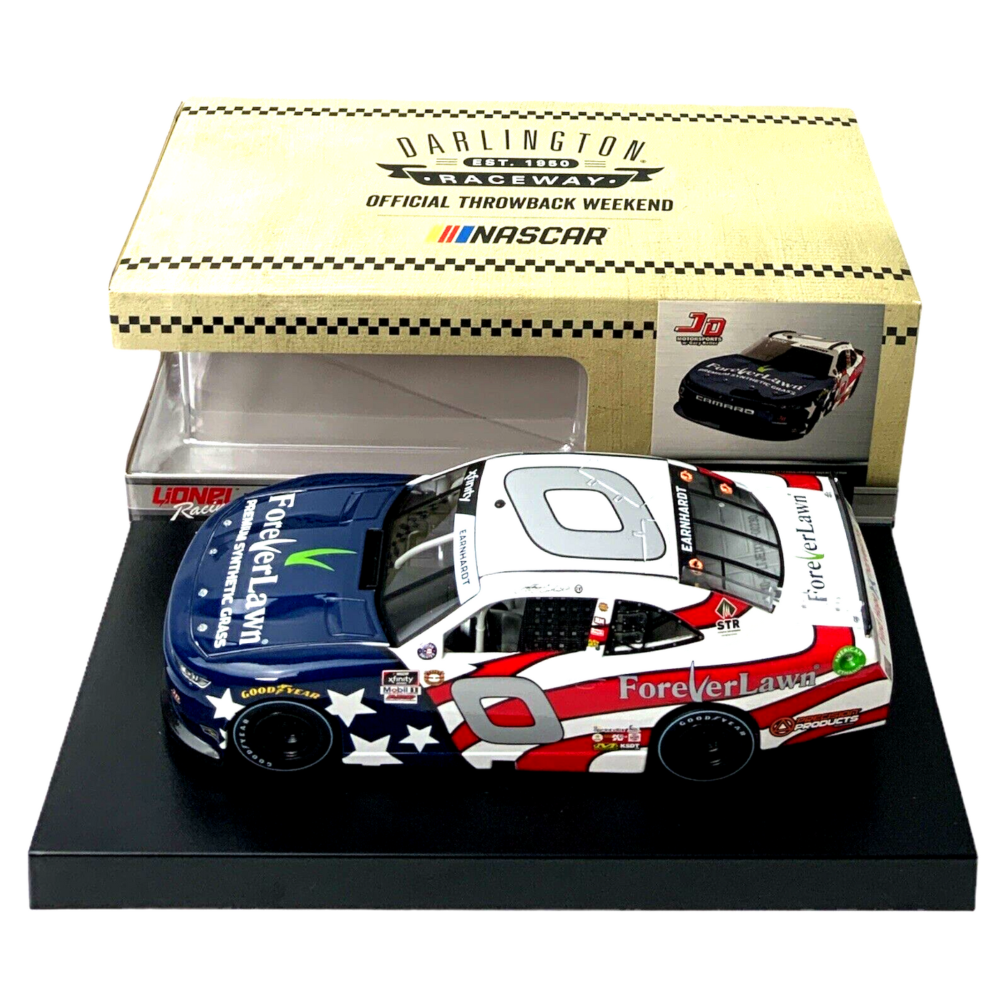 2021 Jeffrey Earnhardt #0 ForeverLawn Throwback - 1:24 Diecast Car